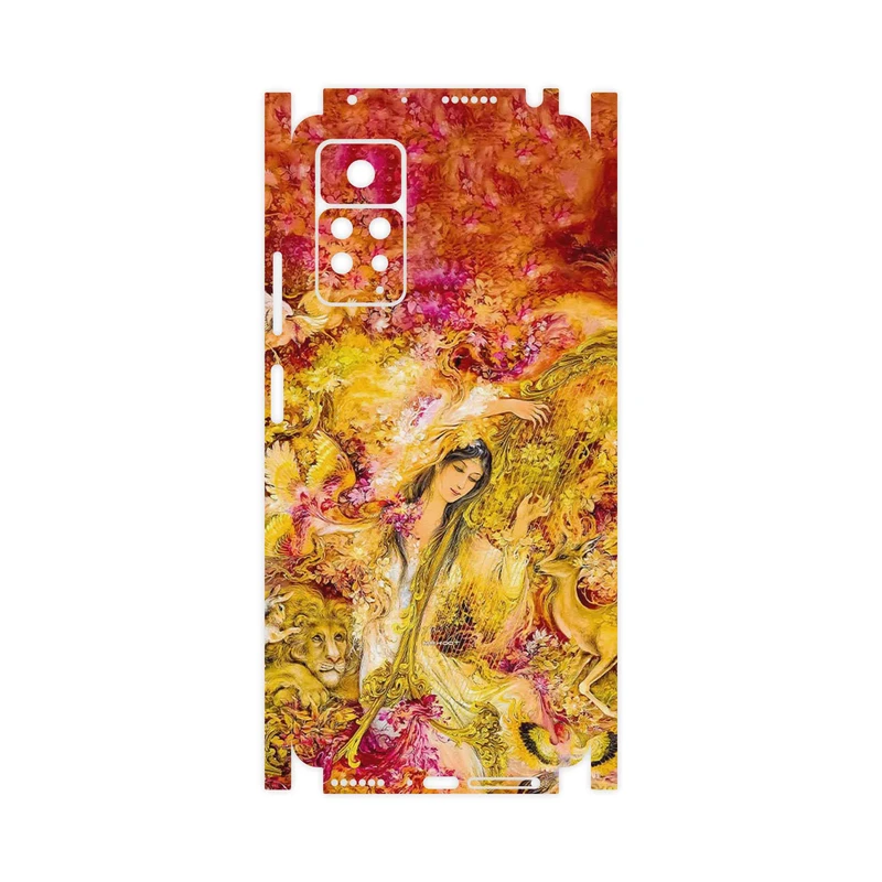 برچسب پوششی ماهوت مدل Persian miniature 1-FullSkin مناسب برای گوشی موبایل شیائومی Redmi Note 11 Pro Plus 5G (India)