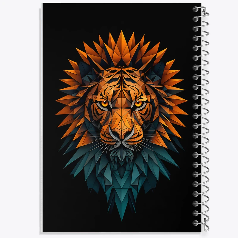 دفتر مشق 50 برگ خندالو طرح شیر کد N3881