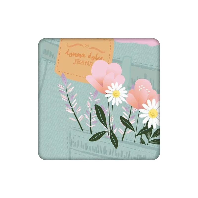 زیرلیوانی طرح جیب شلوار و گل و استایل کد 9582729