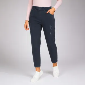 شلوار جین زنانه مدل مام فیت