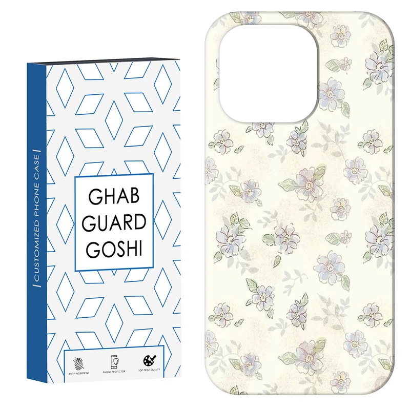 کاور قاب گارد گوشی طرح گل کد Dimo-423 مناسب برای گوشی موبایل اپل IPHONE 15 PRO MAX   