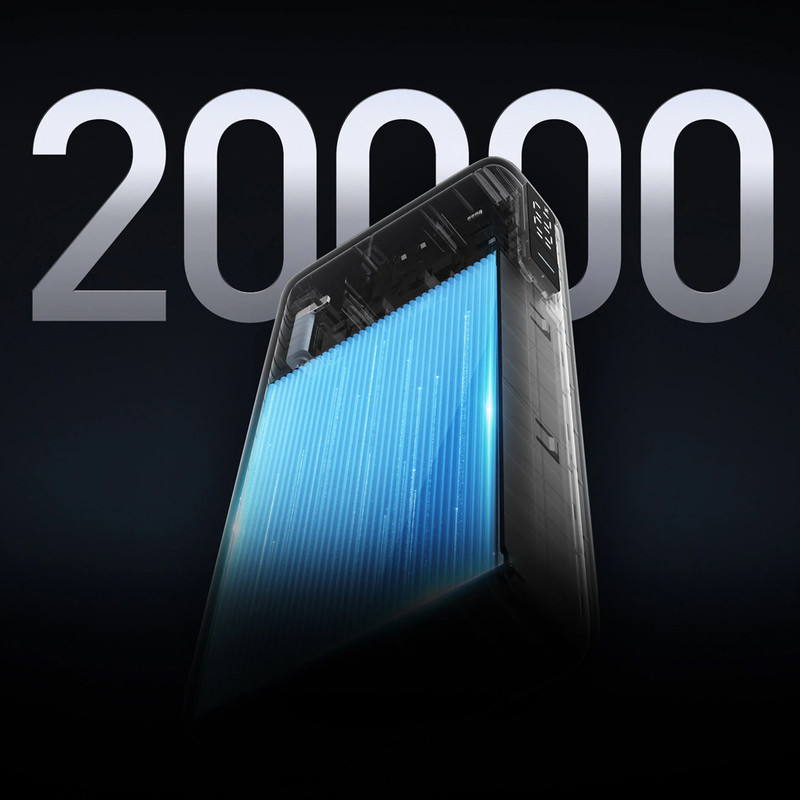 پاوربانک 67 وات شیائومی مدل PB2067 ظرفیت 20000 میلی آمپر ساعت