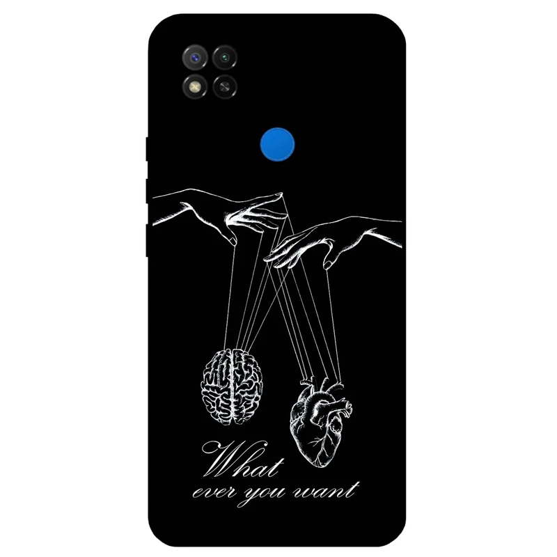 کاور مگافون طرح فکر و احساس مدل 1899 مناسب برای گوشی موبایل شیائومی Poco C31 