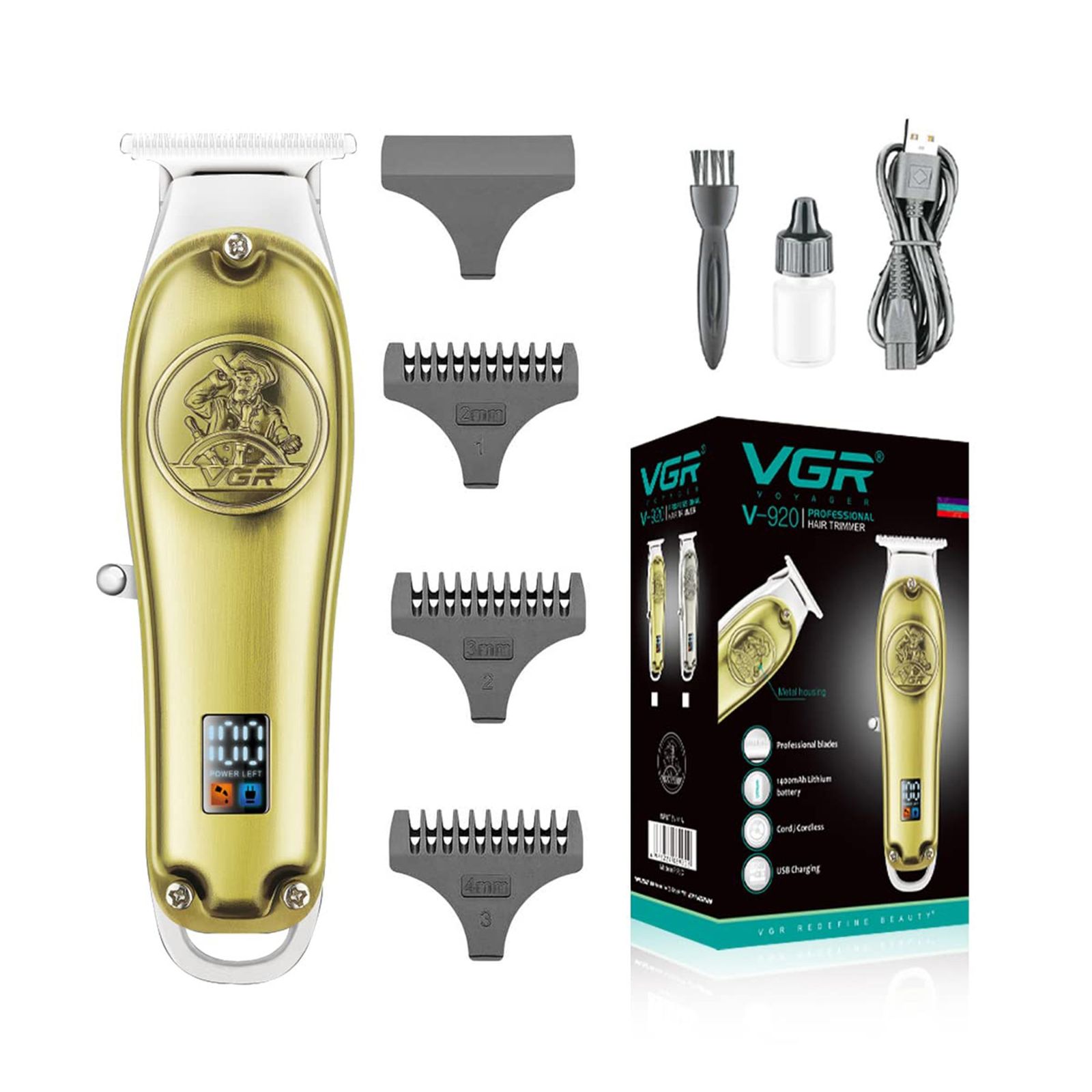 ماشین اصلاح موی سر و صورت وی جی آر مدل V-920 -  - 7