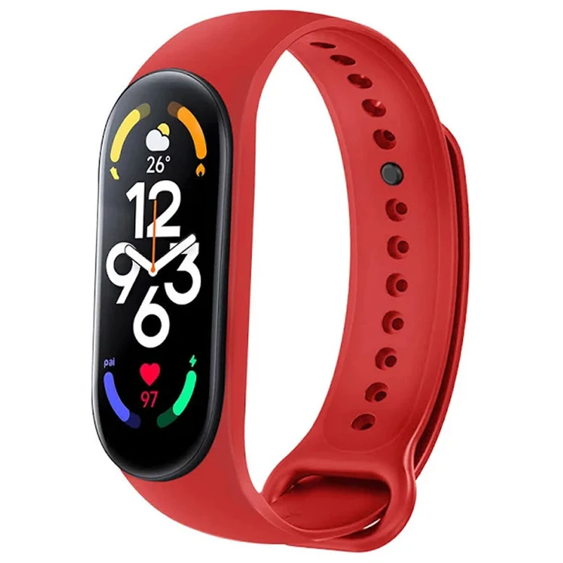 بند اسپریگ مدل Silix-Mi مناسب برای ساعت هوشمند شیائومی Mi band 4 (12mm)