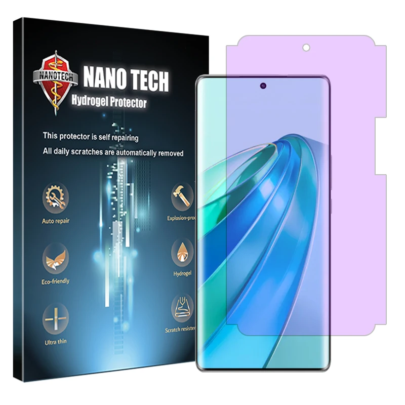 محافظ صفحه نمایش آنتی پرپل نانو تک مدل Eye care مناسب برای گوشی موبایل آنر X9a