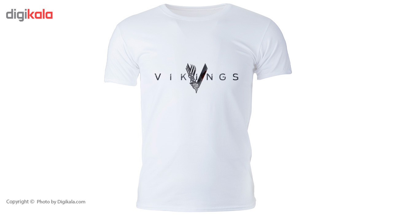 تی شرت مردانه گالری واو طرح Vikings کد CT10217