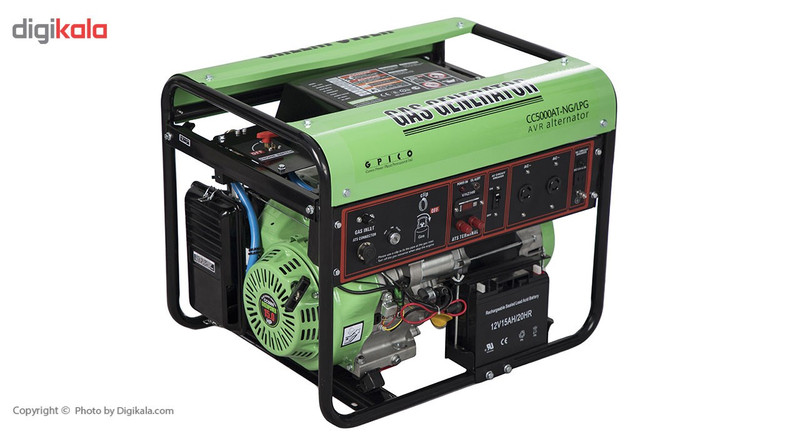 موتور برق گازسوز گرین پاور مدل CC5000-NG-LPG-B موتور برق گازسوز گرین پاور مدل CC5000-NG-LPG-B