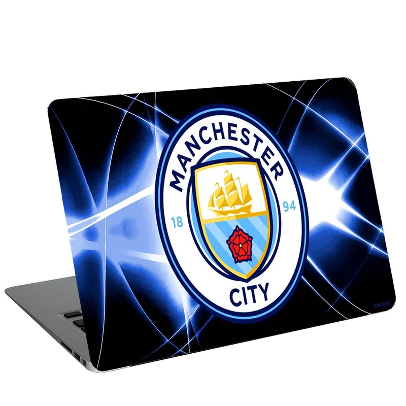 استیکر لپ تاپ طرح MANCHESTER CITY کد G-1626 مناسب برای لپ تاپ 15.6 اینچ 