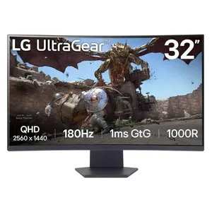 LG 32GS60QC-B Ultragear 32-inch Curved Gaming