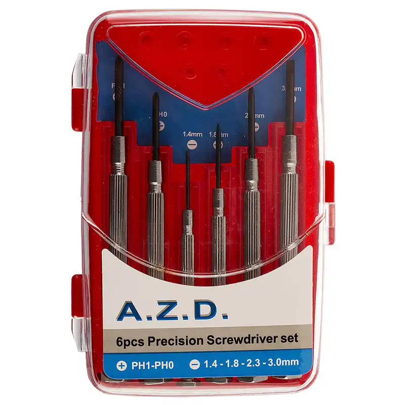 مجموعه 6 عددی پیچ گوشتی ساعتی ای زد دی