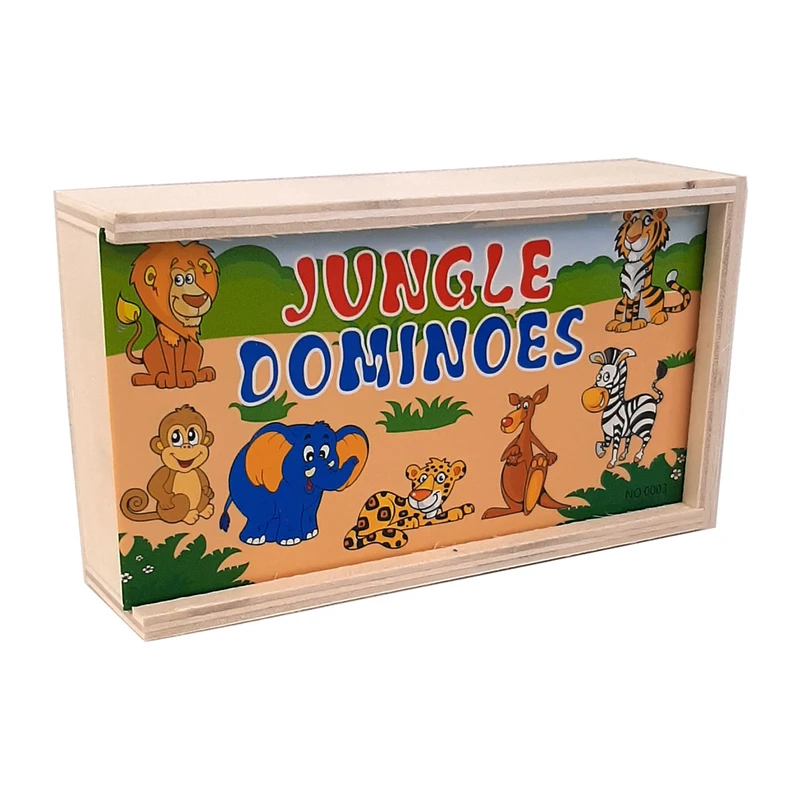 بازی آموزشی دومینو مدل حیوانات کد 8459