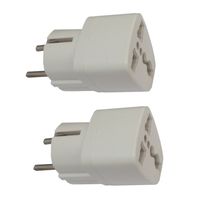 مبدل برق اکسسوریز مدل A011 بسته 2 عددی