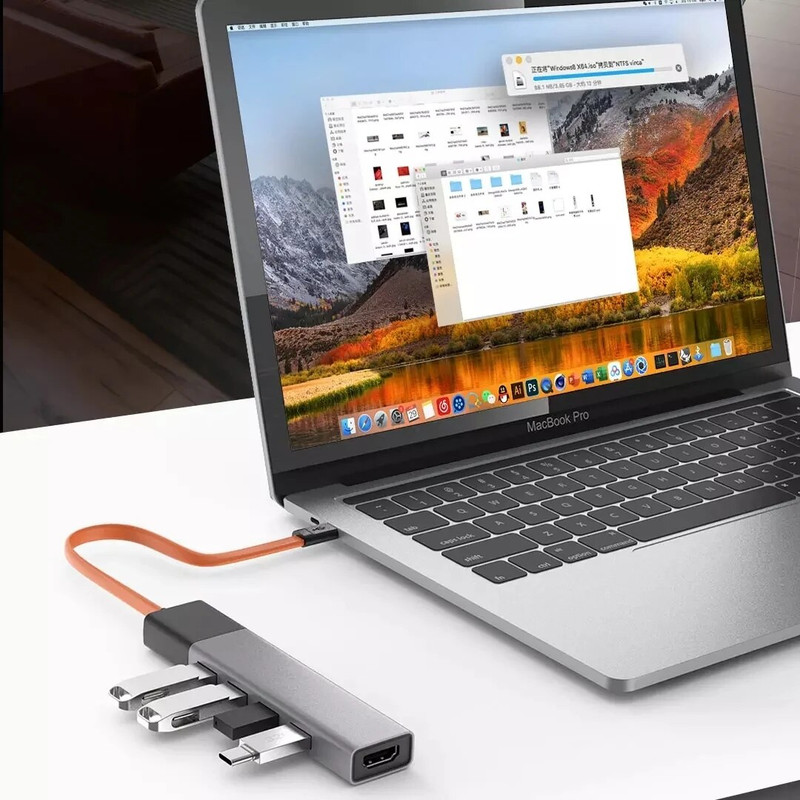 هاب 5 پورت USB-C ام آی آی آی دبلیو مدل MWCMA02 3