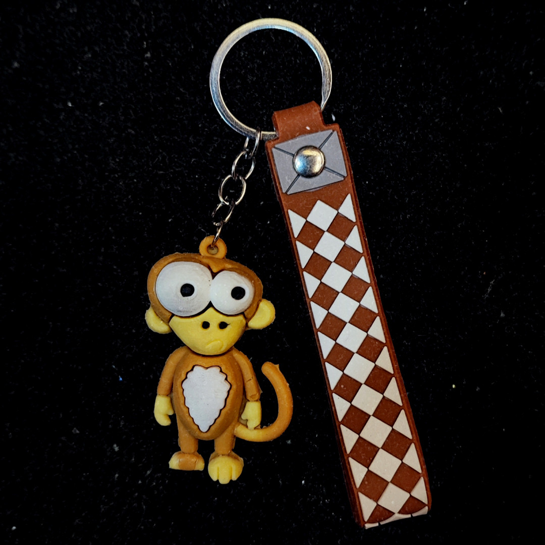 جاکلیدی دخترانه مدل فانتزی میمون