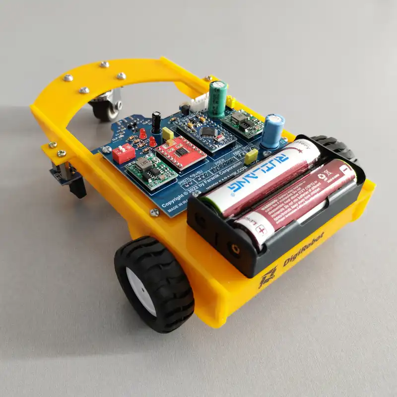 کیت آموزشی رباتیک دیجی ربات مدل مسیریاب قابل برنامه نویسی کد LFN29