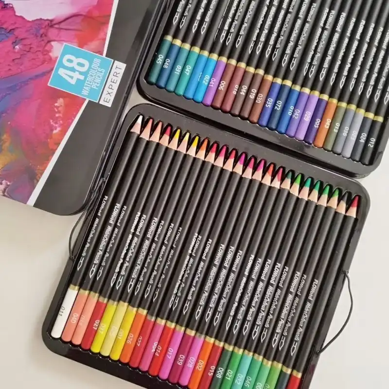 مداد رنگی 48 رنگ فلوود مدل آرتیست