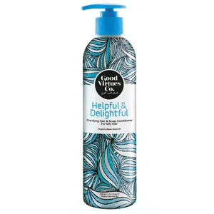 نرم کننده تقویتی و حجم دهنده مو گود ورچو مدل Healthy Hair And Scalp Conditioner حجم 300 میلی لیتر