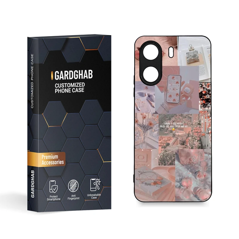   کاور گارد قاب مدل دخترانه مناسب برای گوشی موبایل شیائومی Redmi 13C 4G / Poco C65