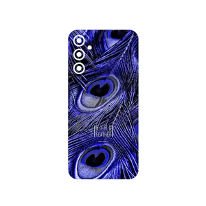 MAHOOT Purple Feather Cover Sticker for Samsung Galaxy A24