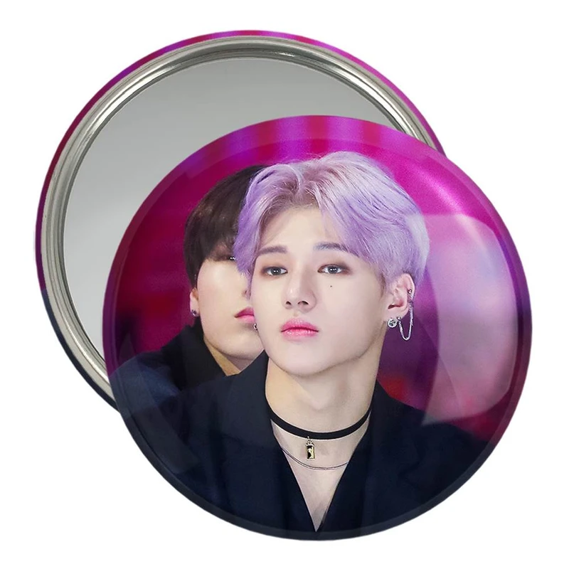 آینه جیبی خندالو مدل ویونگ گروه ایتیز ATEEZ  کد 12301