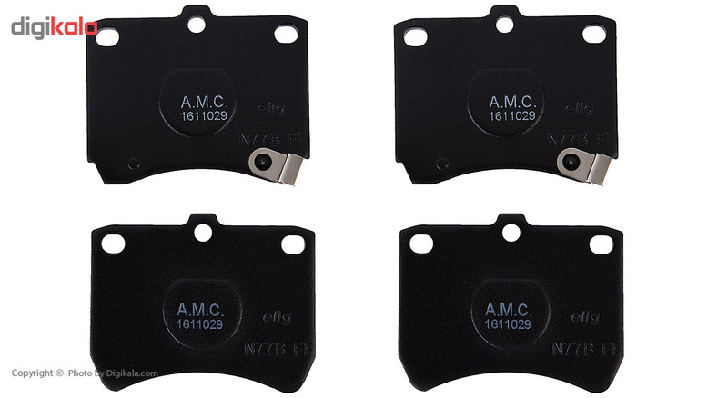 لنت ترمز جلو الیگ مدل KA06 مناسب برای پراید