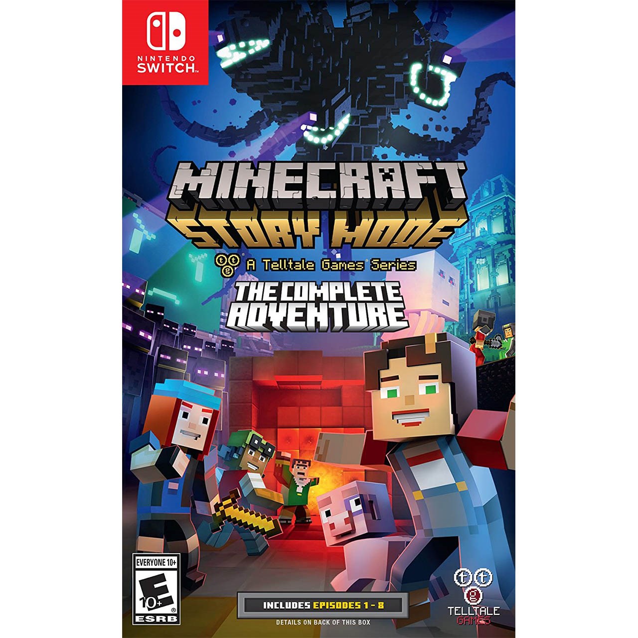 بازی Minecraft Story Mode The Complete Adventure مخصوص Nintendo Switch