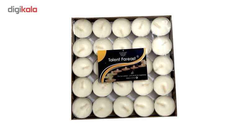 شمع وارمر هپی شو مدل White 01 بسته 100 عددی شمع وارمر هپی شو مدل White 01 بسته 100 عددی