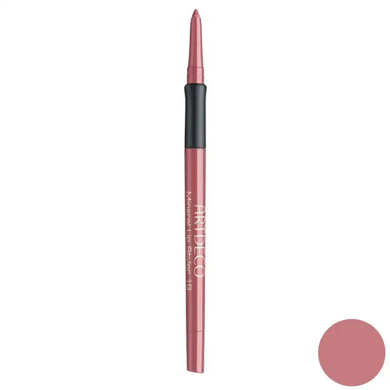 رژ لب مدادی آرت دکو مدل Mineral شماره 18