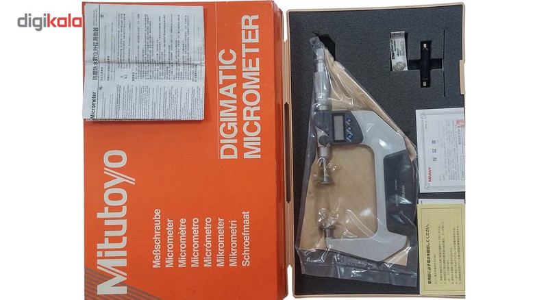 میکرومتر فک بشقابی دیجیتالی میتوتویو مدل 252-369 گستره 75-50 میلی متر