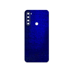 MAHOOT Blue-Holographic Cover Sticker for Xiaomi Redmi Note 8 2021