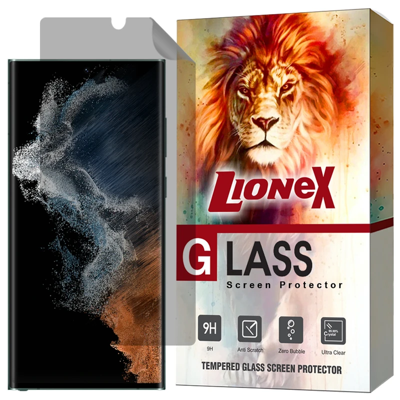محافظ صفحه نمایش لایونکس مدل NOPRL مناسب برای گوشی موبایل سامسونگ Galaxy S22 Ultra 5G