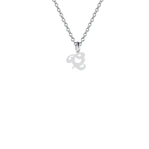 گردنبند نقره زنانه هایکا مدل حرف Q کد  n.ha2-799