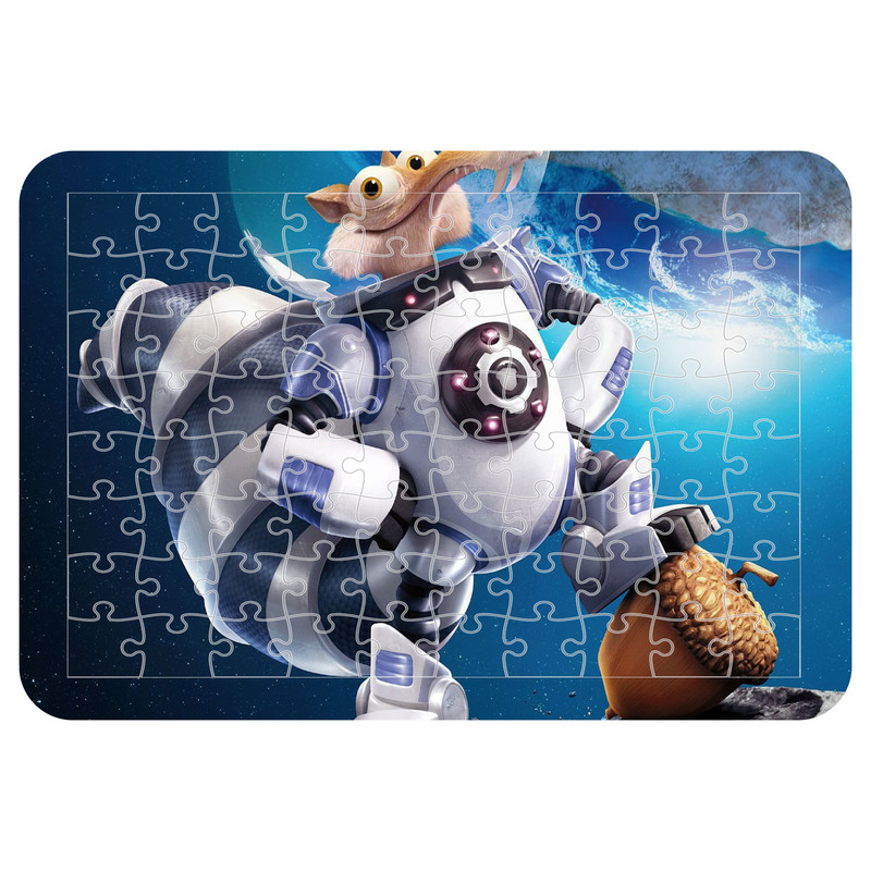 پازل 54 تکه اطلس آبی طرح کارتون عصر یخبندان  مدل P1912