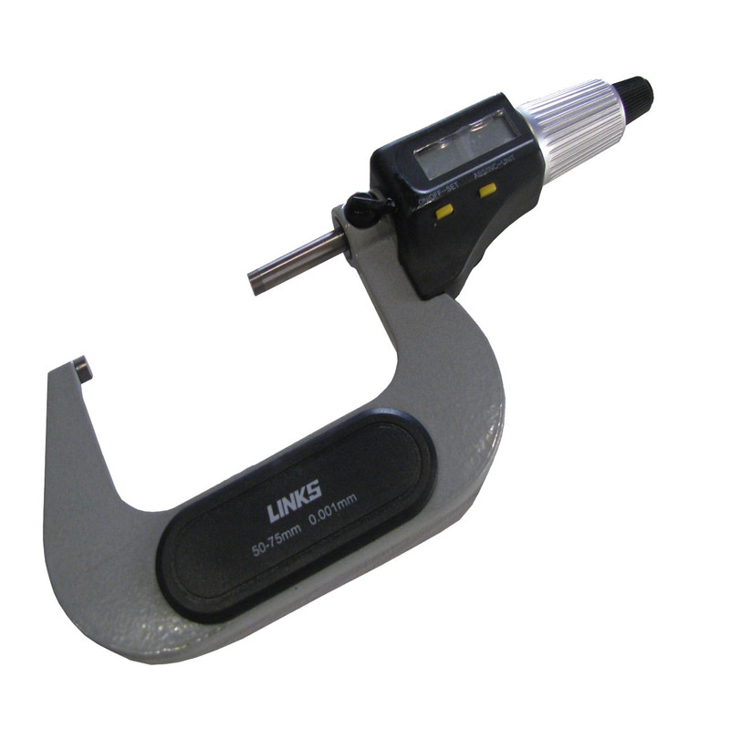 میکرومتر خارج سنج دیجیتال لینکز کد 03-727 گستره 75-50 میلی متر میکرومتر خارج سنج دیجیتال لینکز کد 03-727 گستره 75-50 میلی متر