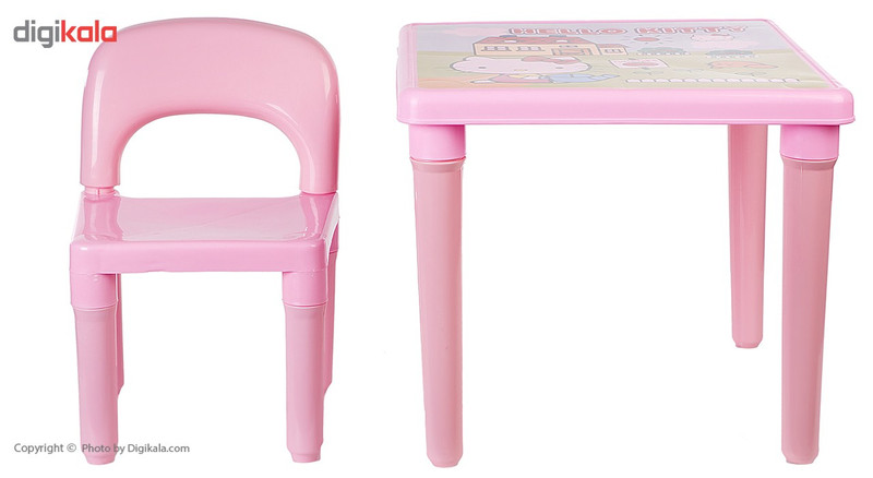 ست میز و صندلی کودک مدل Hello kitty