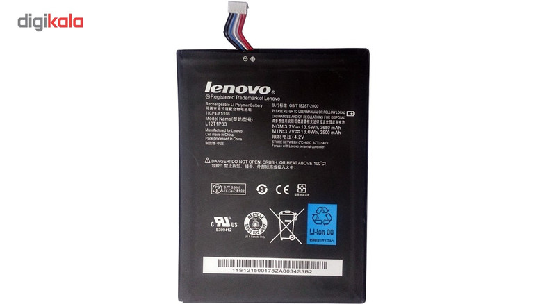 باتری تبلت مدل L12T1P33 با ظرفیت 3650mAh مناسب برای تبلت لنوو Idea Tab A3000