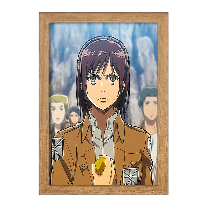 تابلو خندالو مدل ساشا براوس انیمه اتک آن تایتان Attack on Titan  کد 10964