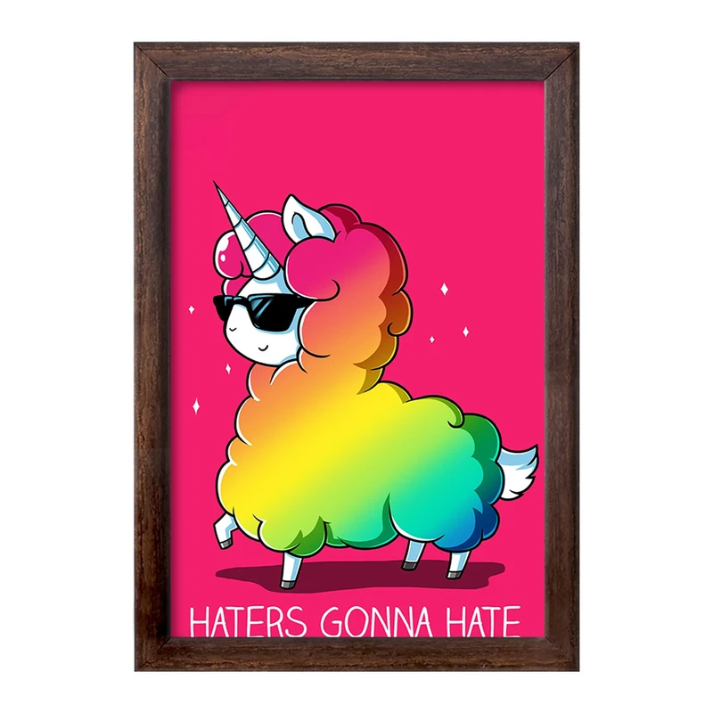 تابلو خندالو طرح اسب تک شاخ کد 24892