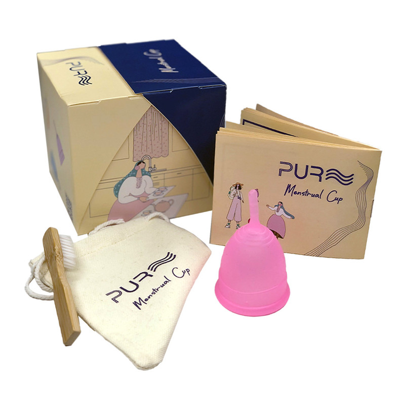 کاپ قاعدگی پیور مدل ساقه ای سایز متوسط