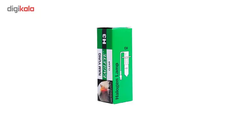 لامپ خودرو ایگل مدل H3 12V 100W Clear