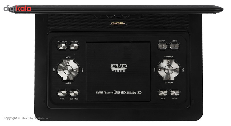 پخش کننده DVD کنکورد پلاس مدل PD-1320T2