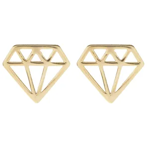گوشواره طلا 18 عیار رزا مدل EG123