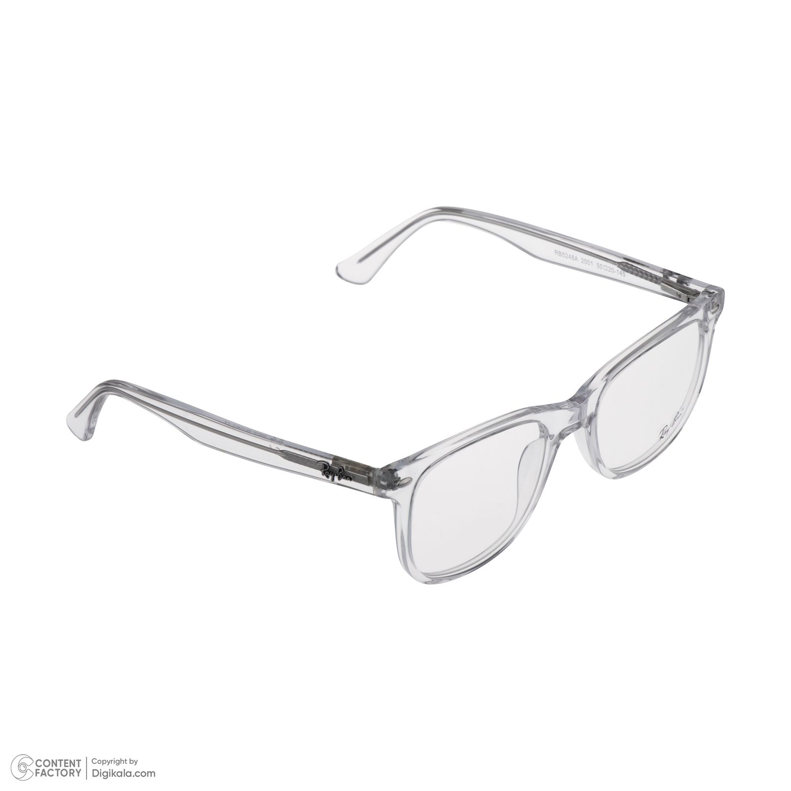 فریم عینک طبی ویفرر (Wayfarer) ری بن مدل 0RB5248A-2001 مناسب برای صورت مستطیل، مربع، بیضی و قلب -  - 2