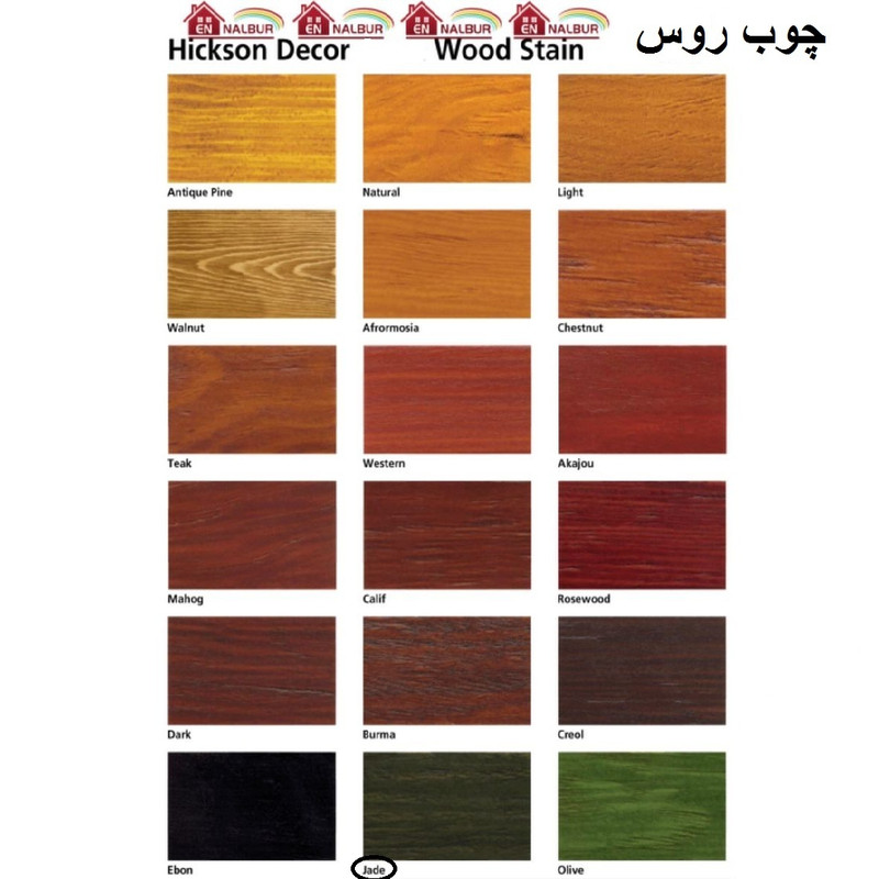 رنگ چوب و ترموود سبز یشمی هیکسون دکور مدل Ultra Jade حجم 250 میلی لیتر رنگ چوب و ترموود سبز یشمی هیکسون دکور مدل Ultra Jade حجم 250 میلی لیتر