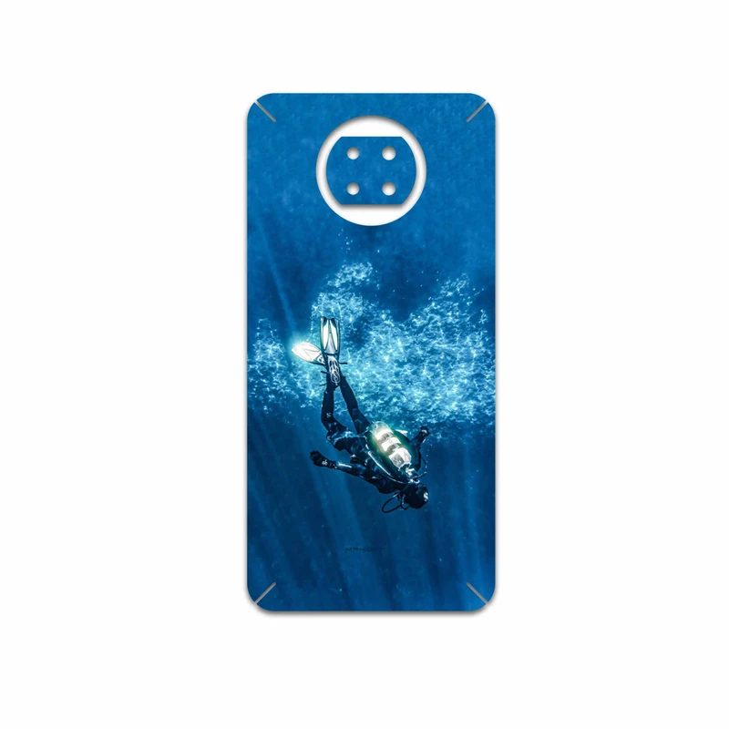 برچسب پوششی ماهوت مدل Scuba-Diving مناسب برای گوشی موبایل شیائومی Redmi Note 9T
