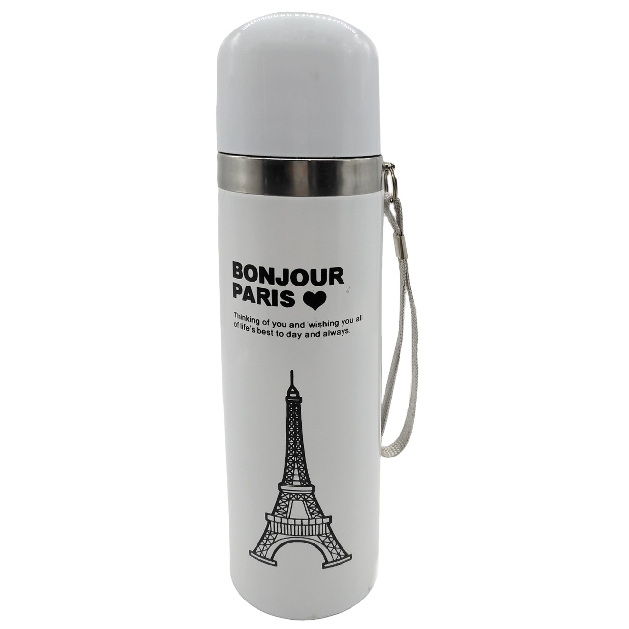 فلاسک کیدتونز مدلBonjour  Paris  کد KKF-122 ظرفیت 500 میلی لیتر