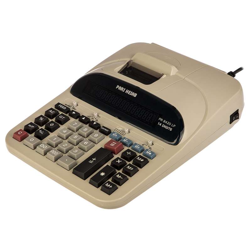 ماشین حساب ایرانی پارس حساب مدل PR-8420LP ماشین حساب ایرانی پارس حساب مدل PR-8420LP