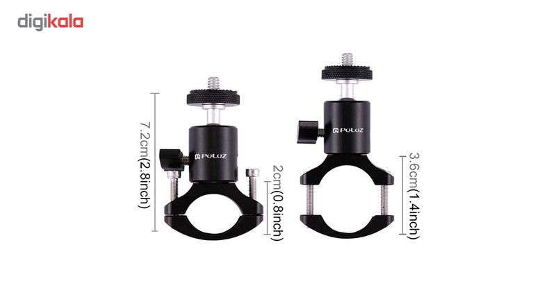 گیره و اتصالات پلوز مدل Handlebar SeatPost-Mount مناسب دوربین ورزشی گوپرو
