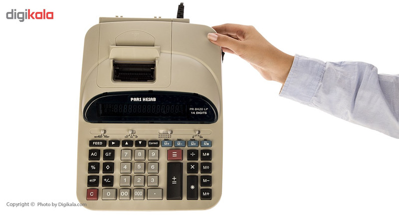 ماشین حساب ایرانی پارس حساب مدل PR-8420LP 2